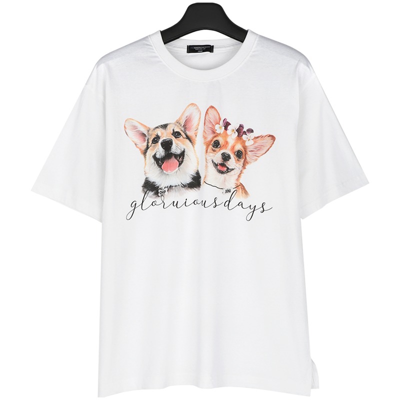 OHP X Jinicong gloriousday T-shirt - 원헌드레드퍼센트