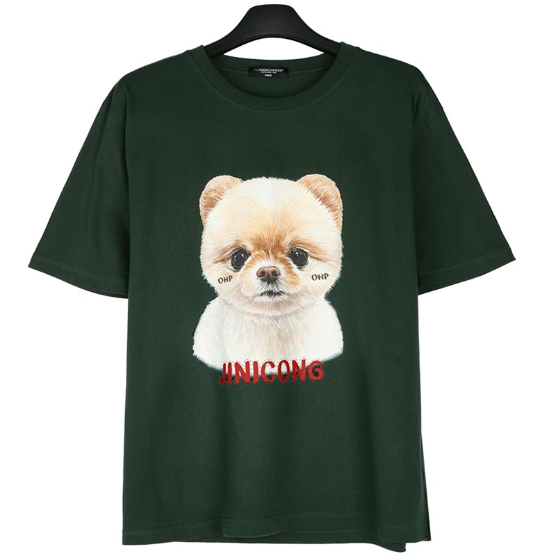 OHP X Jinicong beardoll T-shirt - 원헌드레드퍼센트