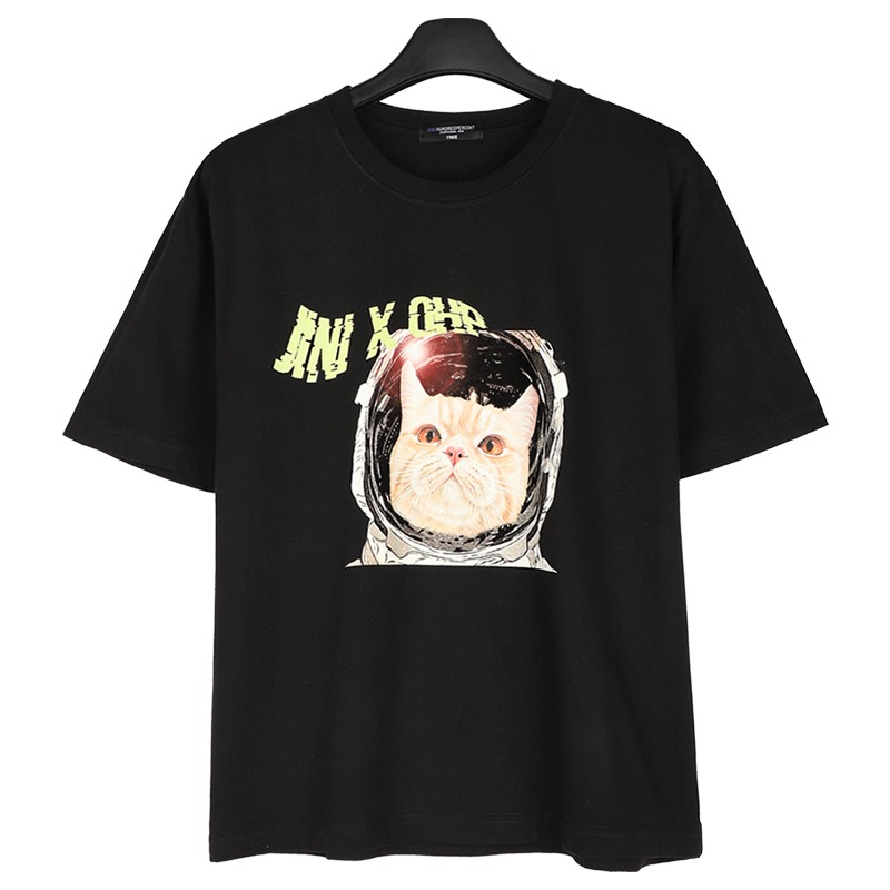 OHP X Jinicong armstrongcat T-shirt - 원헌드레드퍼센트