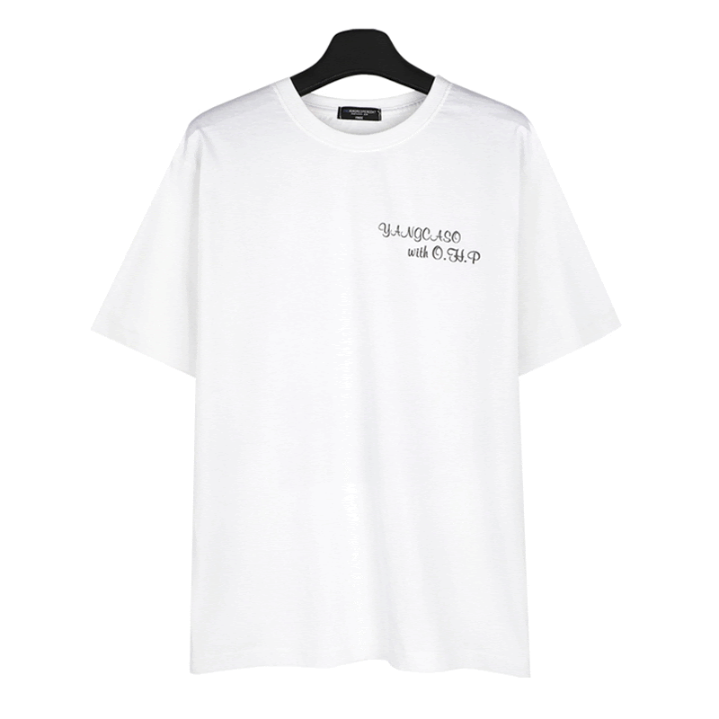 OHP X Yangcaso Flowercat 2 T-shirt - 원헌드레드퍼센트